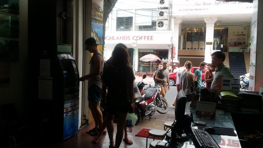 Vinh Hostel Ho Chi Minh-staden Exteriör bild